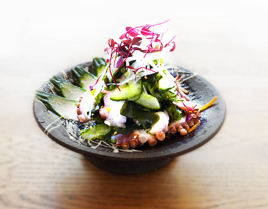 Octopus & Cucumber Salad