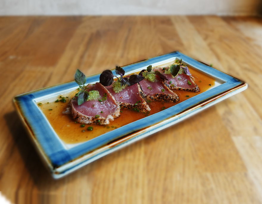 Tuna Tataki, Truffle Ponzu