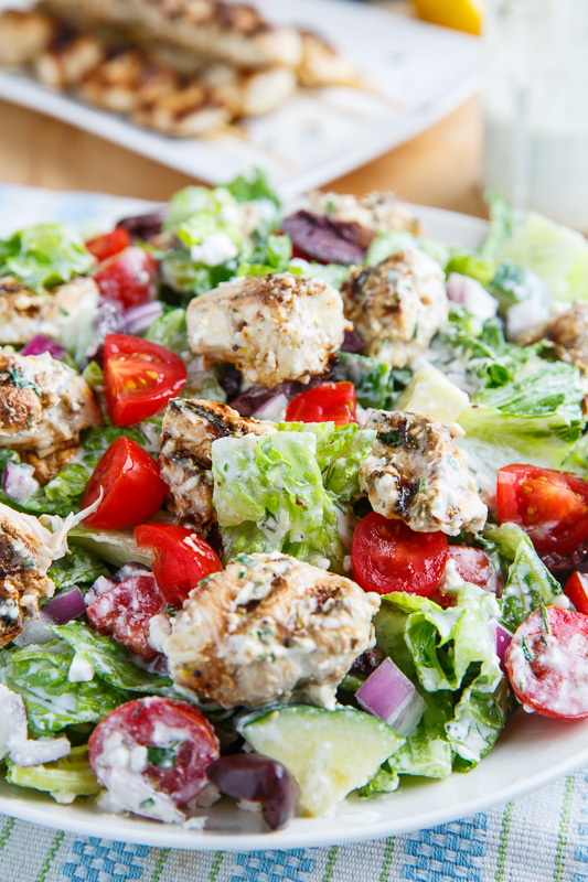 Chicken Tzatsiki Salad