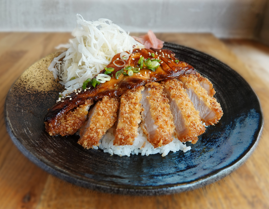 Pork & Salmon Teriyaki